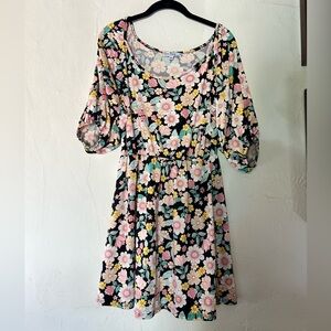 Floral print dress size medium